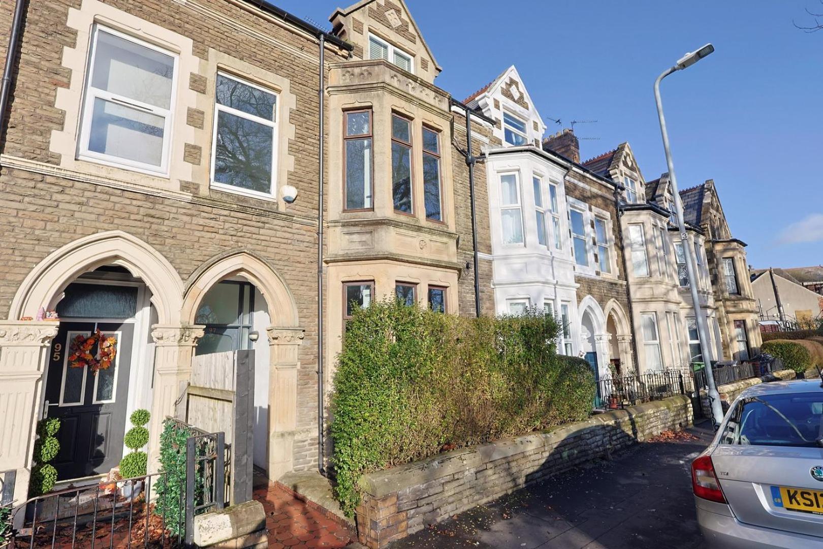 Central Cardiff Victorian Town House Free Parking Apartment Exterior photo